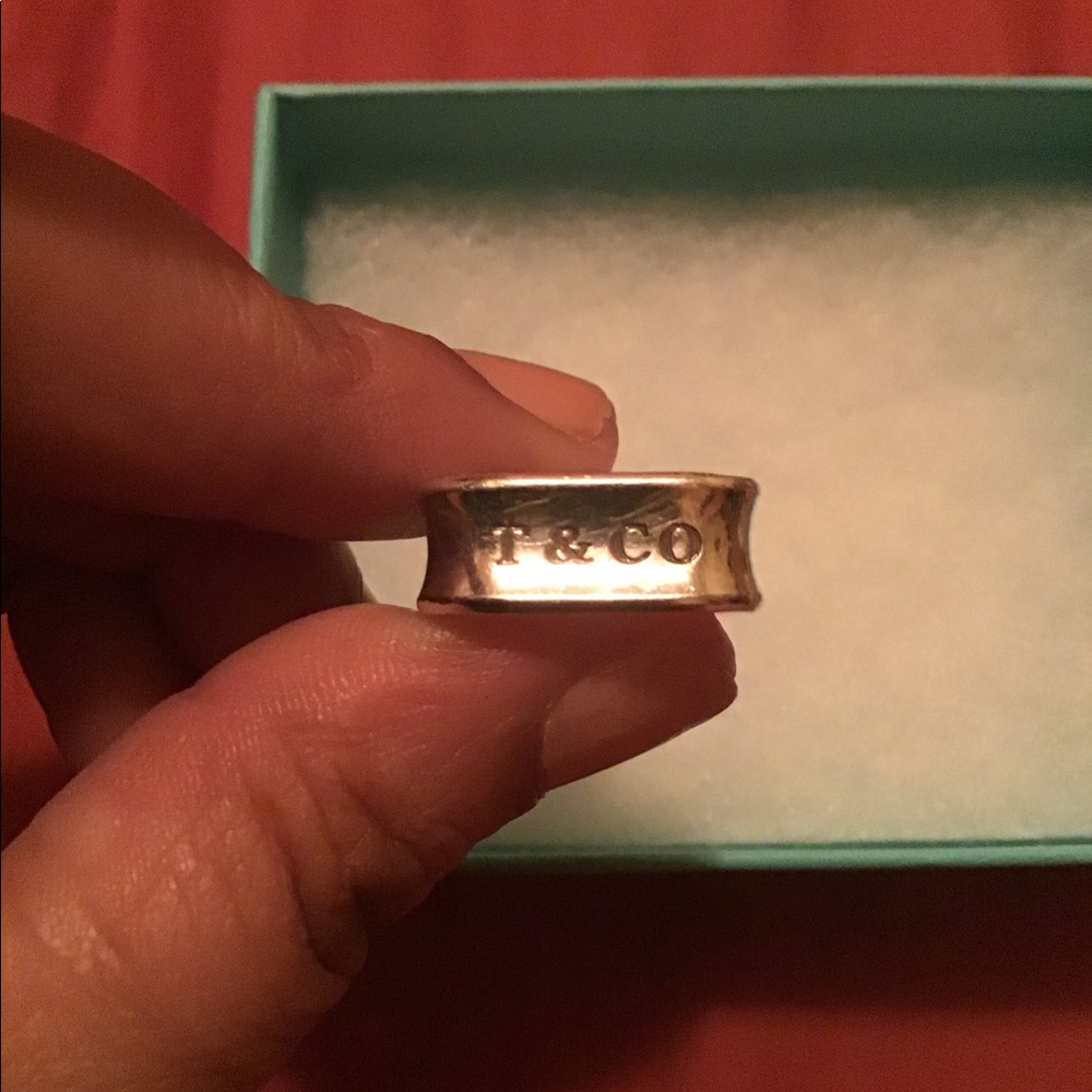 Authentic T&Co Square Ring